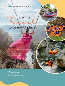 Bali River Tubing with Jungle Swing Ubud Packages