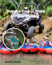 Bali Buggy ATV Ride Tour and White Water Rafting with Infinity Pool