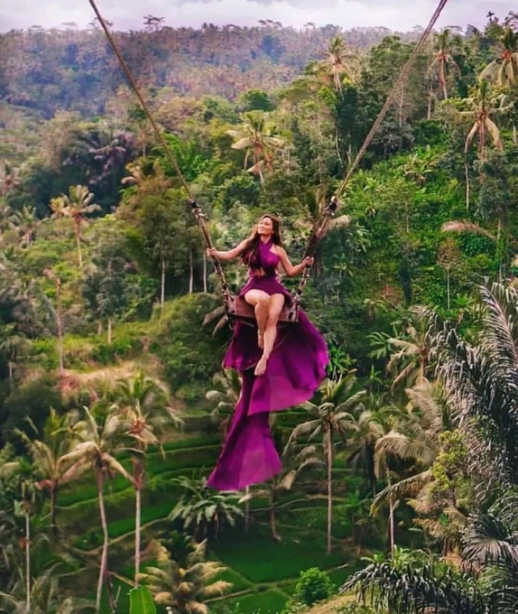 Jungle Bali Swing & White Water Ayung River Rafting