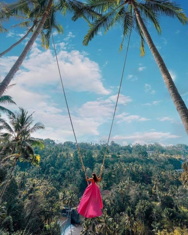 Best of Bali Swing and Waterfall Full Day Tour in Ubud