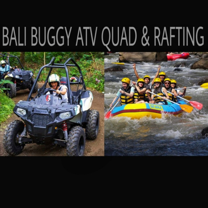 Bali ATV Jungle Buggy Adventure & White Water Rafting Combo