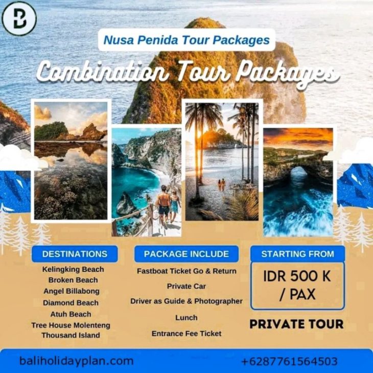 Paket Trip 1 Hari Nusa Penida Kombinasi Barat dan Timur