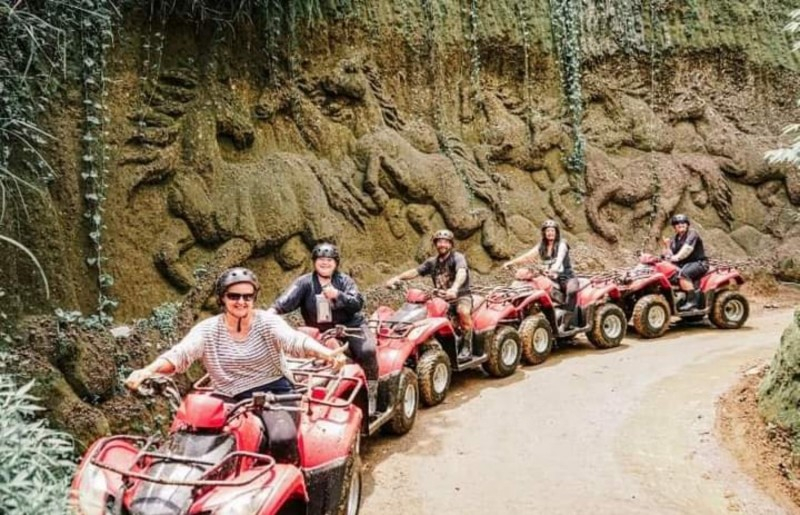 Bali ATV Quad Bike Adventure with Ubud Monkey Forest and Jungle Swing Tour