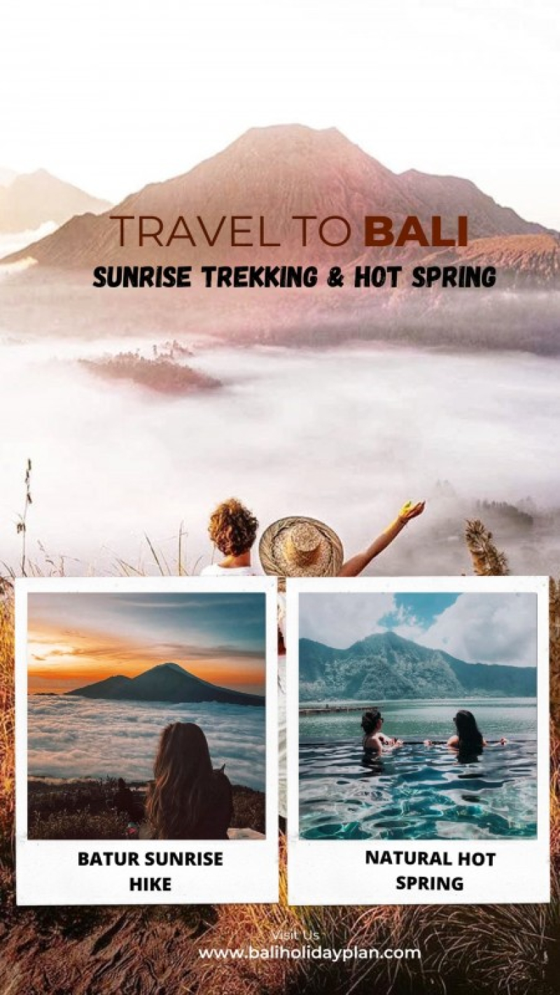 Bali Mount Batur Sunrise Hike and Natural Hot Spring